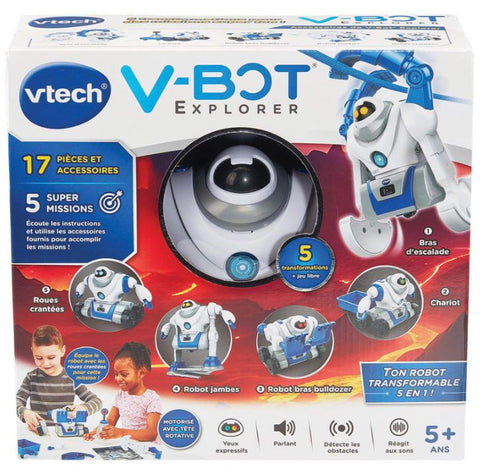 VTech V-Bot Explorer Mon Robot 5 en 1
