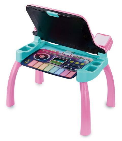 VTech Magi Bureau Interactif Et Musical 6 en 1 Rose