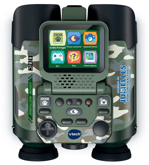 VTech Genius XL - Jumelles Vidéo Interactives Camouflage