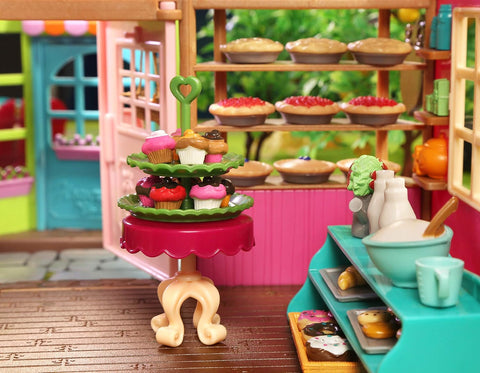 Li'l Woodzeez Bakery Playset