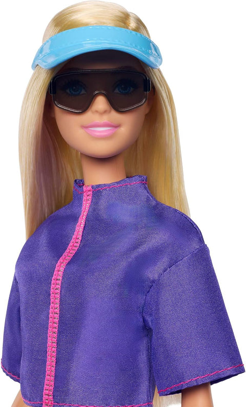 Barbie Malibu Outdoor Adventures Fashion Doll With 10+ Camping-Themed Accessories Including Pet JJV59