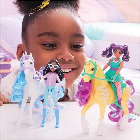 Unicorn Academy Small Doll & Unicorn Set