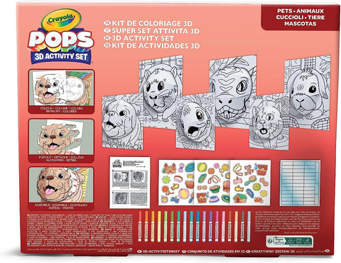 Crayola Color Pops All in One Pets 3D Activity Set