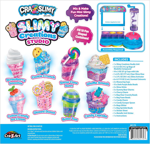 Cra-Z-Slimy Creations Studio Mini Slimy Dessert and Drink