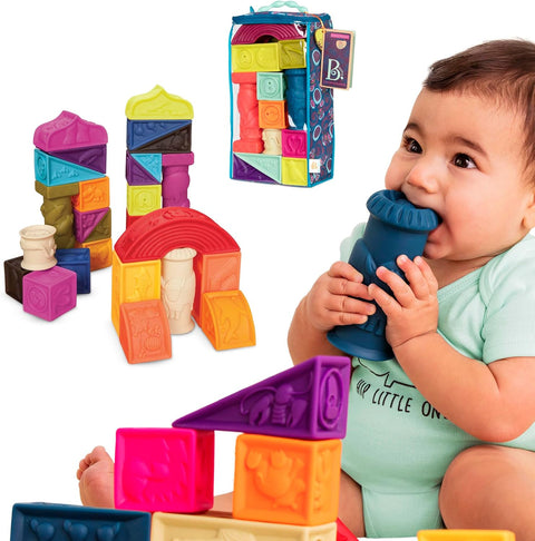 B. Elemenosqueeze Baby's First Building Blocks