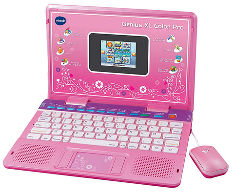 VTech Genius XL Color Pro Laptop Bilingue Rose