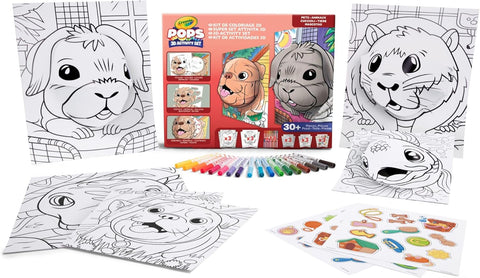 Crayola Color Pops All in One Pets 3D Activity Set