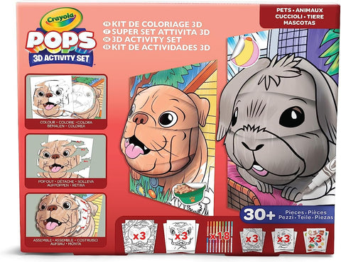 Crayola Color Pops All in One Pets 3D Activity Set