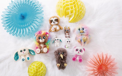 Nici Glubschis Key Ring Bunny Wolli-Dot 9cm