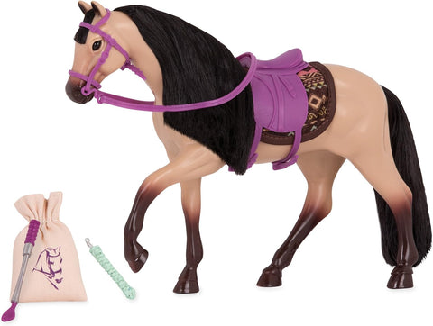 Lori Buckskin Warmblood Horse for 15cm Dolls