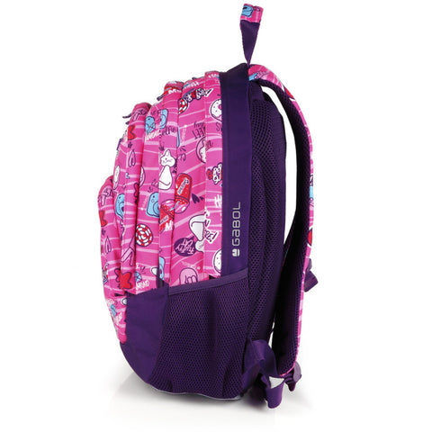 Gabol Sticker Backpack 3 Compartments 44cm