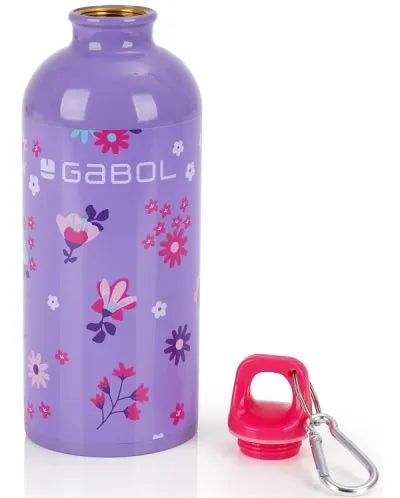 Gabol Violet Stainless Water Bottle 600ml