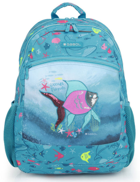Gabol Acqua Kids Backpack 2 Compartments 46cm