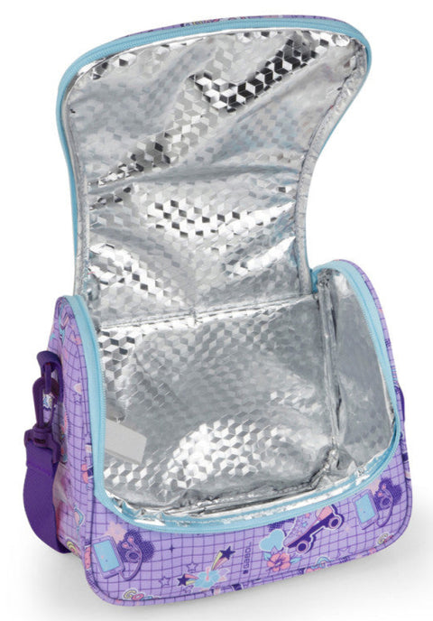 Gabol Funny Kids Lilac Lunch Bag 25cm
