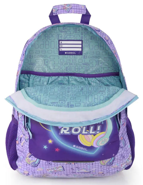 Gabol Funny Kids Lilac Backpack 3 Parts 44cm
