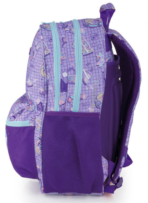 Gabol Funny Kids Lilac Backpack 3 Compartments 44cm