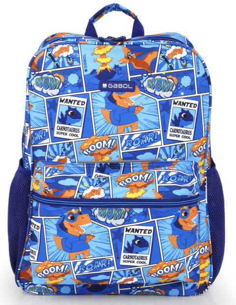 Gabol Dino Kids Backpack 2 Compartments 44cm