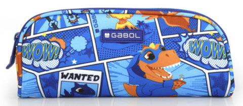 Gabol Dino Kids Pencil Case 2 Compartments 22cm
