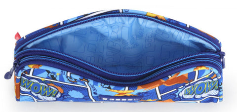 Gabol Dino Kids Pencil Case 2 Compartments 22cm