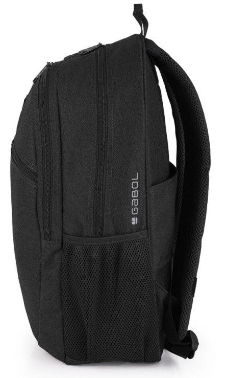 Gabol Wolf Teenager Black Backpack 2 Compartments 46cm