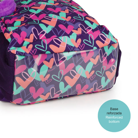 Gabol Kokoro Hearts 1 Part Backpack 41cm