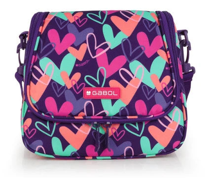 Gabol Kokoro Hearts 3 Parts Backpack 44cm School Set