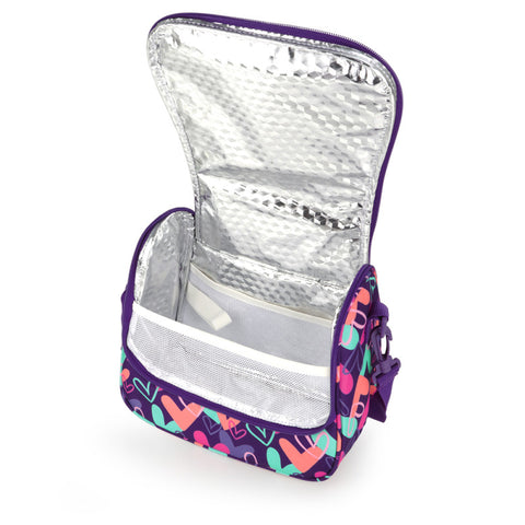 Gabol Kokora Hearts Thermal Lunch Bag 25cm