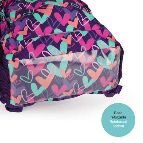 Gabol Kokoro Hearts 3 Parts Backpack 44cm