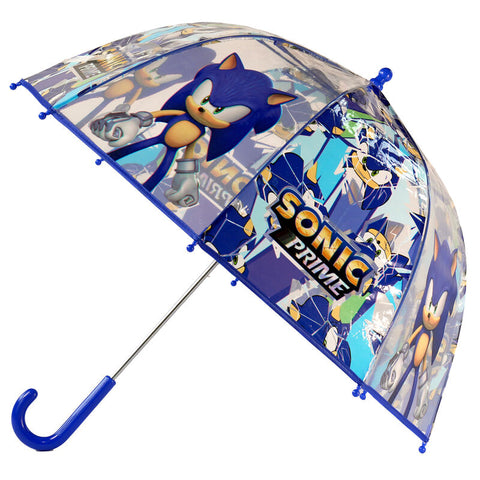 Sonic The Hedgehog Manual Transparent Bubble Umbrella 48cm