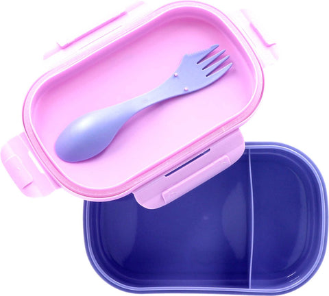 Disney Frozen Lunch Box With Spoon And Fork