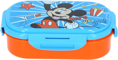 Disney Mickey Mouse Lunch Box With Spoon And Fork