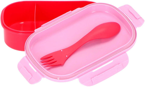 Disney Minnie Mouse Lunch Box With Spoon And Fork