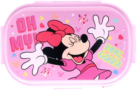 Disney Minnie Mouse Lunch Box With Spoon And Fork