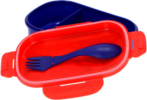 Marvel Spider-Man Lunch Box With Spoon And Fork