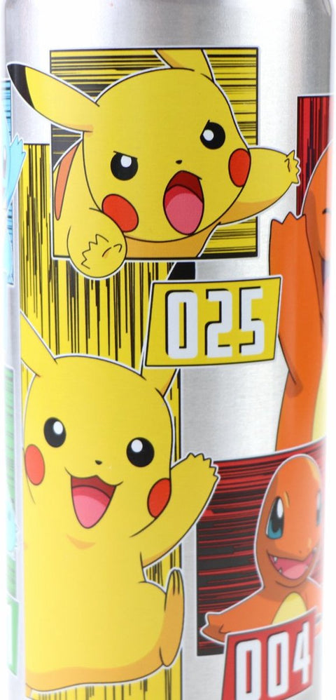 Pokémon Aluminium Water Bottle 500ml Assorted