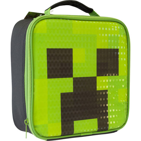 Minecraft Cubic Creeper Lunch Bag