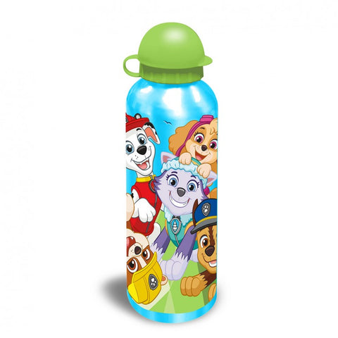 Paw Patrol Aluminium Water Bottle 500ml Assorted