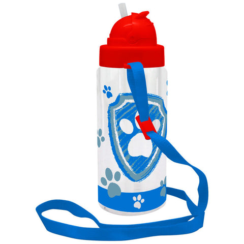 Paw Patrol Tritan Water Bottle With Strap 500ml