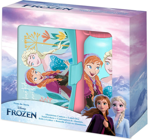 Disney Frozen Lunch Box And Water Bottle Set