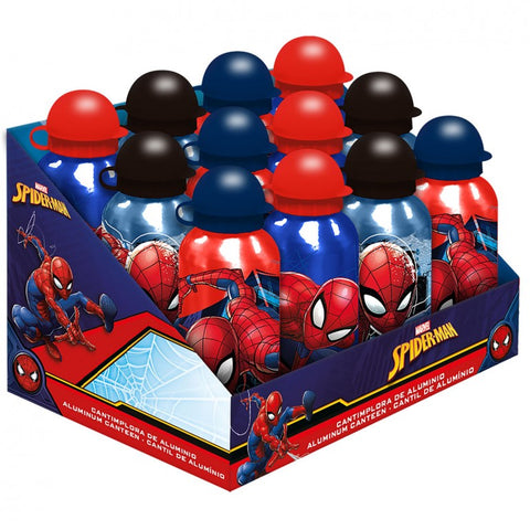 Marvel Spider-Man Aluminium 500ml Assorted