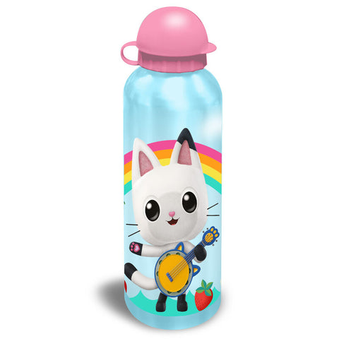 Gabby's Dollhouse Aluminium Water Bottle 500ml Assorted