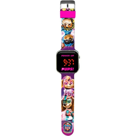 Paw Patrol The Mighty Movie Skye LED Watch