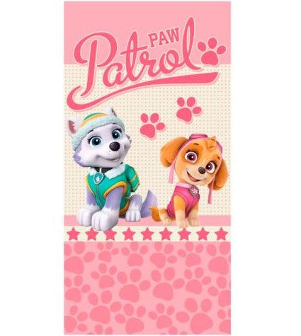 Paw Patrol Pink Beach Towel 140x70cm