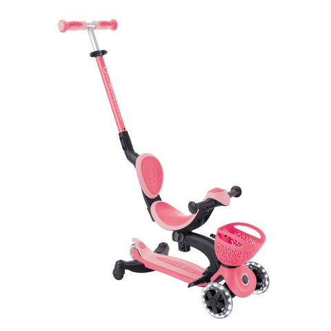 GO•UP Baby Lights 360° 3 in 1 Ride-on Pastel Pink