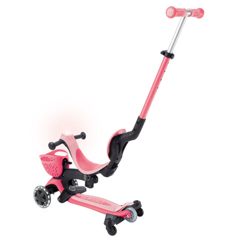 GO•UP Baby Lights 360° 3 in 1 Ride-on Pastel Pink