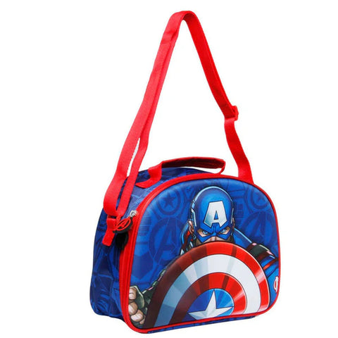 Marvel Captain America Patriot 3D Lunch Bag 26cm