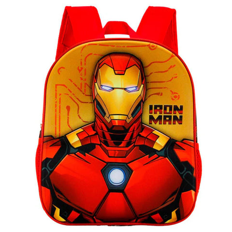 Marvel Iron Man Angry 3D Backpack 31cm