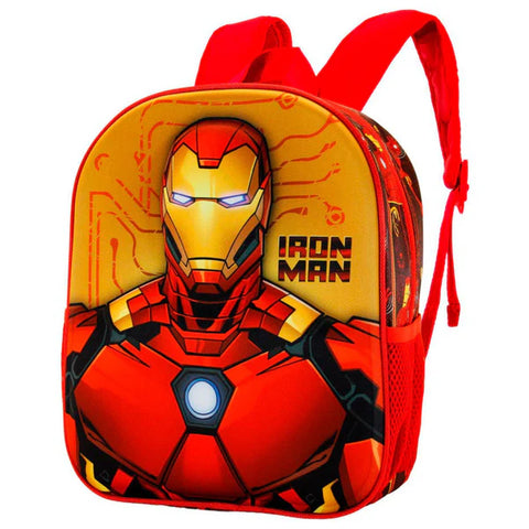 Marvel Iron Man Angry 3D Backpack 31cm