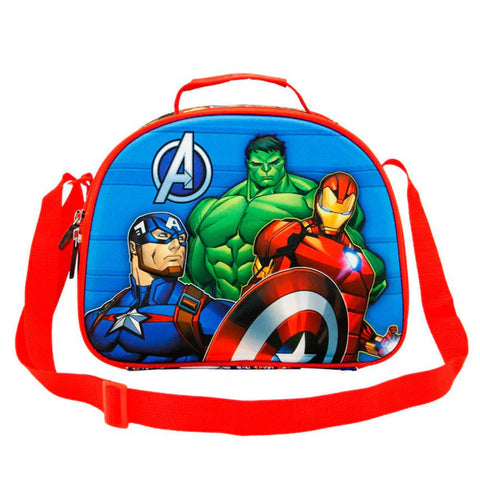 Marvel Avengers Primed 3D Lunch Bag 26cm