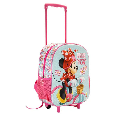 Disney Minnie Mouse Bike Trolley Backpack 34cm